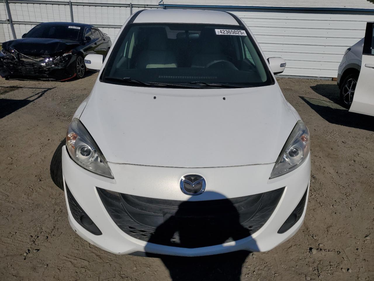 2013 Mazda 5 VIN JM1CW2BL5D0149654 Copart auction photo, front end damage thumbnail 5