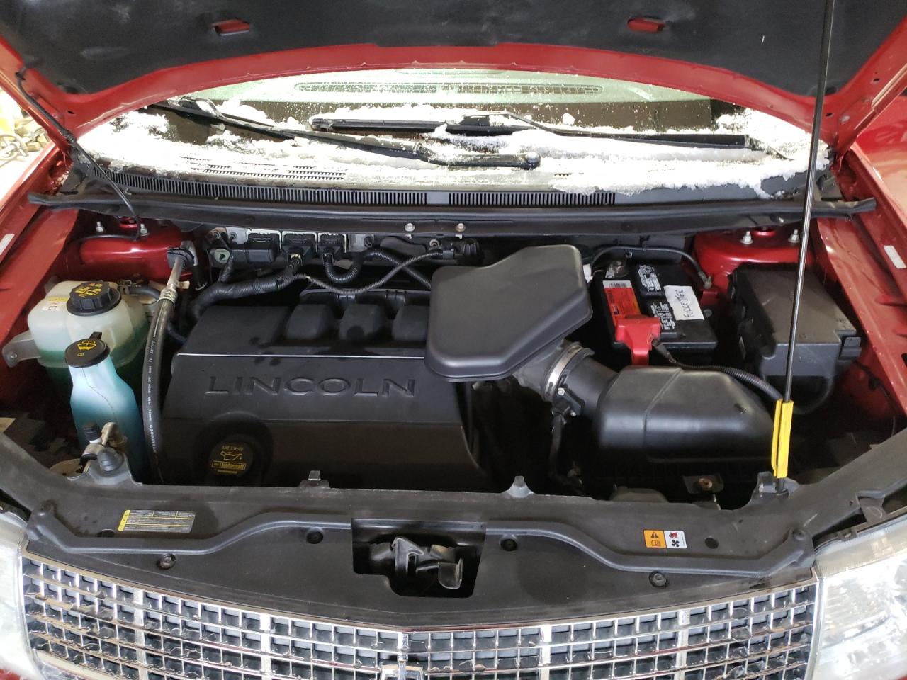 2010 Lincoln MKX VIN 2LMDJ8JC8ABJ02040 Copart auction photo, front end damage thumbnail 12
