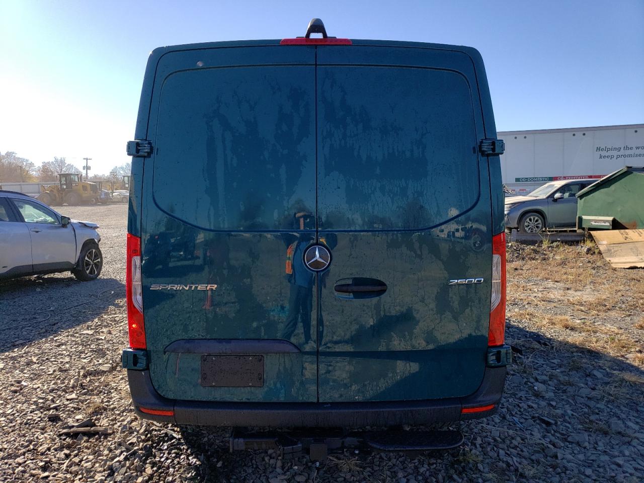2024 Mercedes-Benz Sprinter VIN W1Y4KBHY5RT187843 Copart auction photo, front end damage thumbnail 6