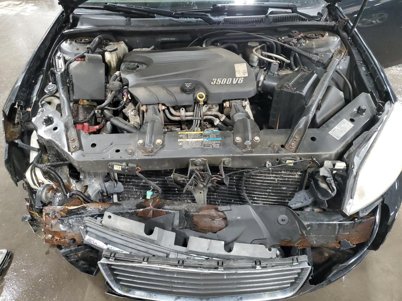 2010 Chevrolet Impala VIN 2G1WA5EK6A1125243 Copart auction photo, all over / hail damage thumbnail 11