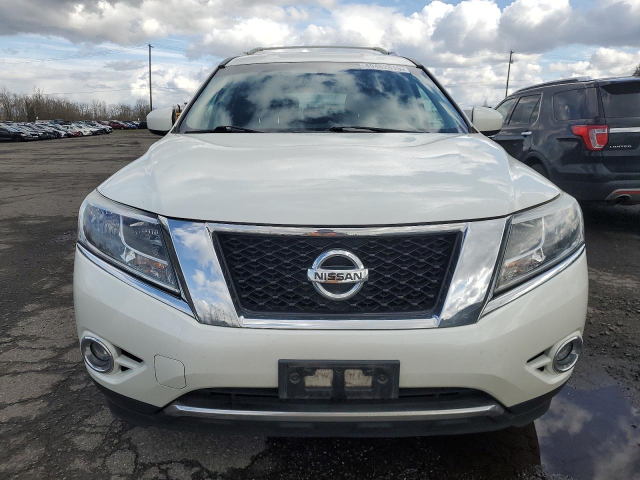 2015 Nissan Pathfinder VIN 5N1AR2MM8FC656176 Copart auction photo, front end damage thumbnail 5