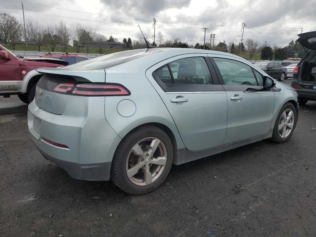2013 Chevrolet Volt VIN 1G1RA6E42DU107089 Copart auction photo, front end / minor dent/scratches damage thumbnail 3