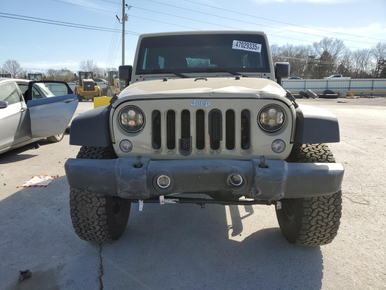 2018 Jeep Wrangler VIN 1C4BJWDG5JL878507 Copart auction photo, front end / minor dent/scratches damage thumbnail 5