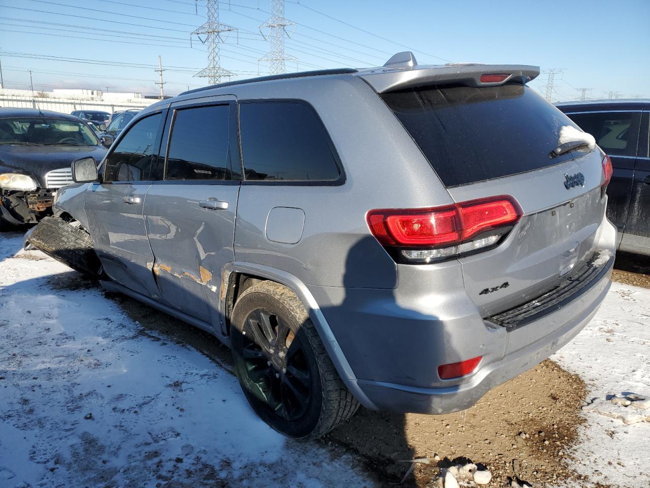 2020 Jeep Grand Cherokee VIN 1C4RJFAG8LC156194 Copart auction photo, side / front end damage thumbnail 2
