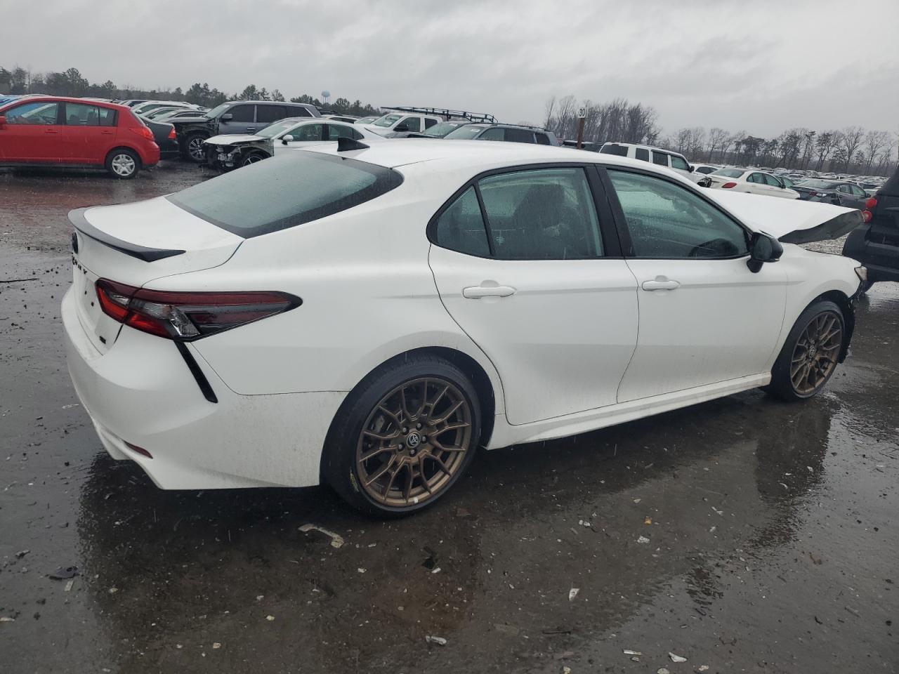 2023 Toyota Camry VIN 4T1G31AK1PU047600 Copart auction photo, front end / minor dent/scratches damage thumbnail 3