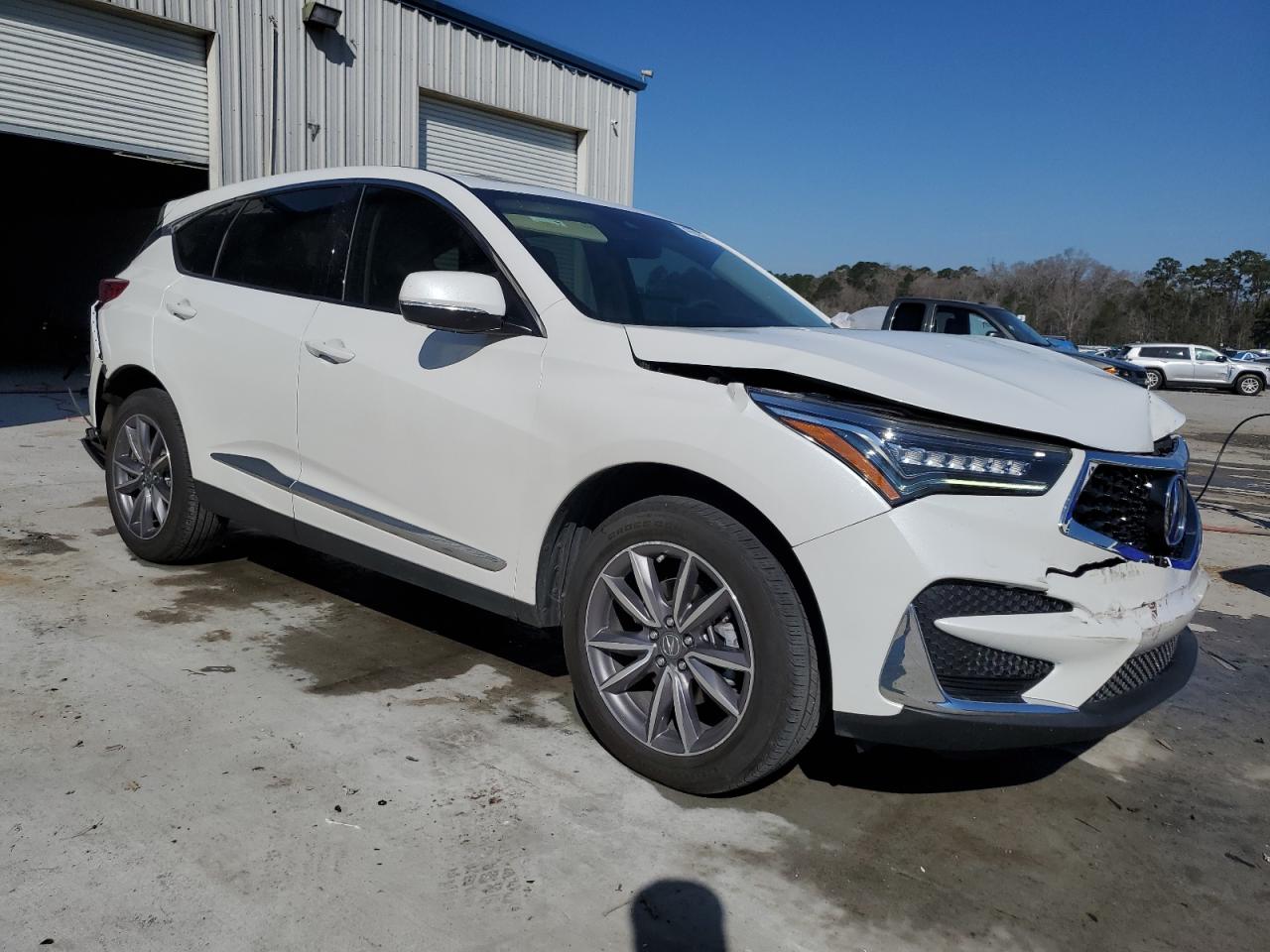 2021 Acura RDX VIN 5J8TC1H51ML016420 Copart auction photo, rear end damage thumbnail 4