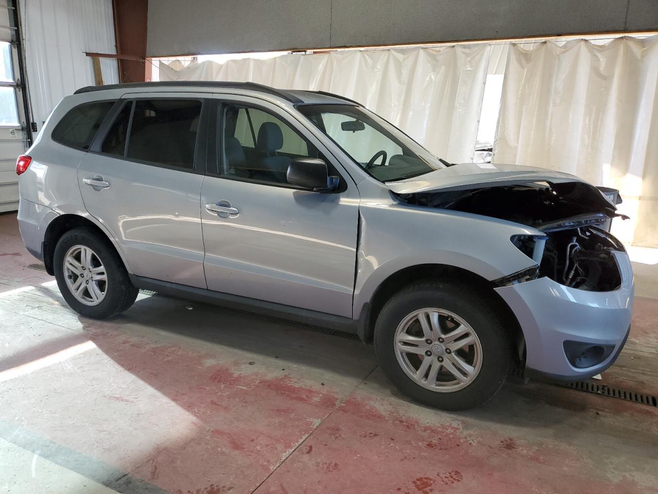 2010 Hyundai Santa Fe VIN 5NMSGDABXAH407885 Copart auction photo, front end damage thumbnail 4