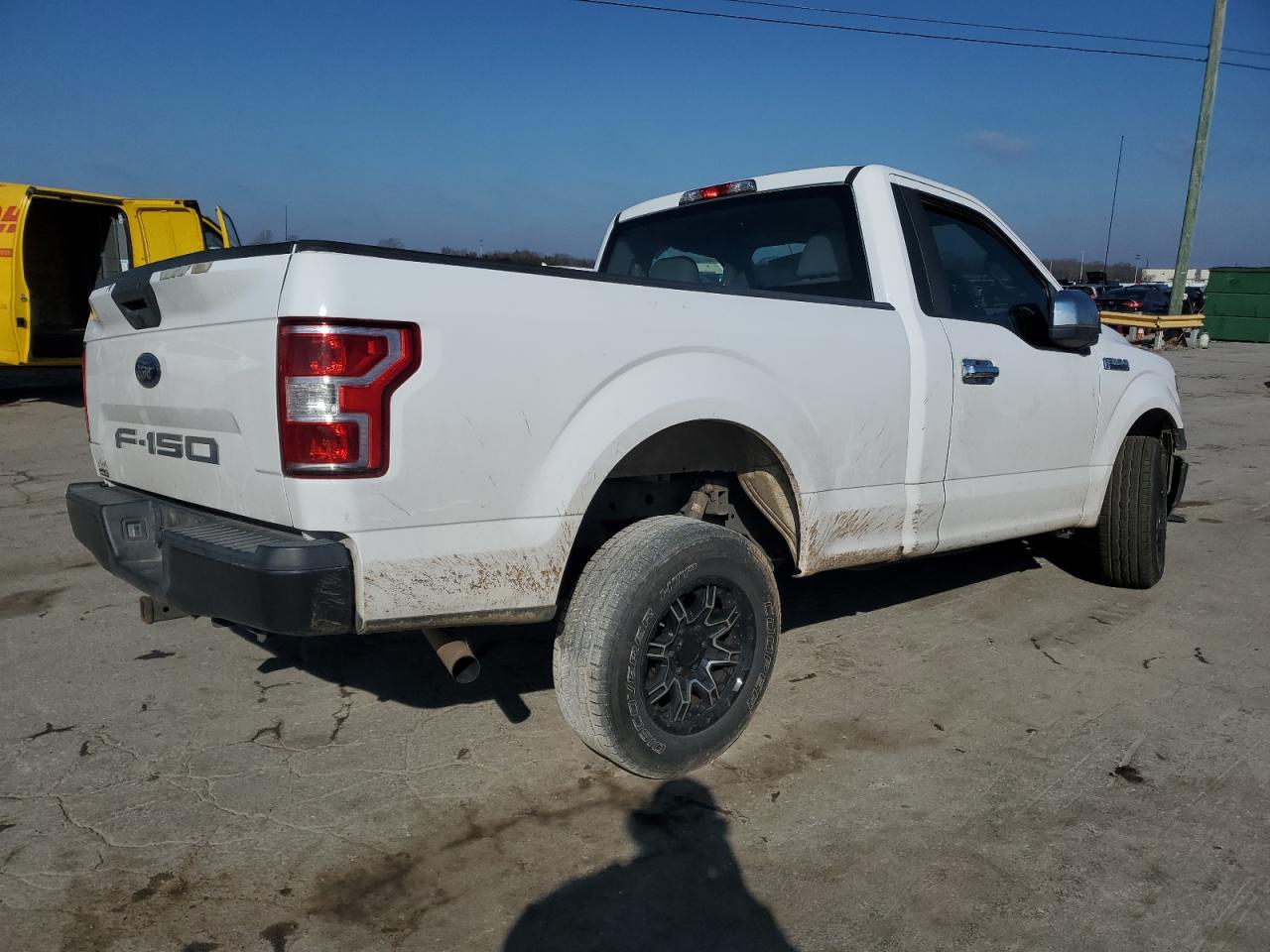 2018 Ford F-150 VIN 1FTMF1CB4JKC54643 Copart auction photo, front end / minor dent/scratches damage thumbnail 3