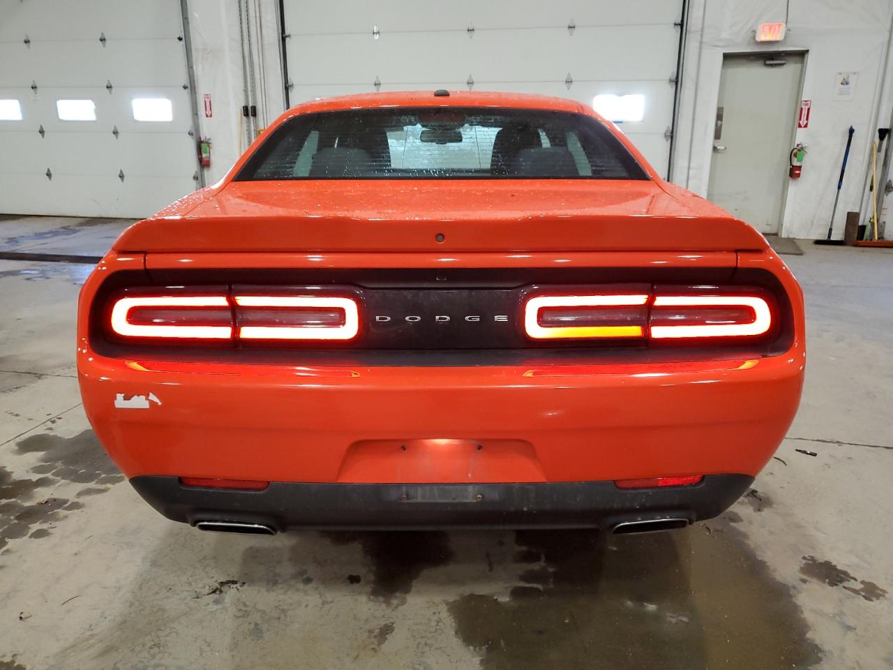 2018 Dodge Challenger VIN 2C3CDZAG4JH256466 Copart auction photo, side damage thumbnail 6