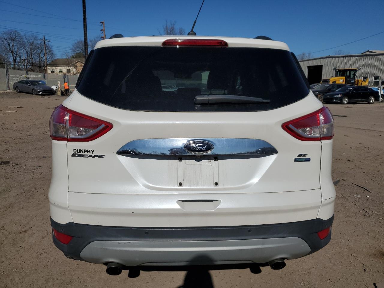 2015 Ford Escape VIN 1FMCU9GX4FUC54235 Copart auction photo, rear end / side damage thumbnail 6