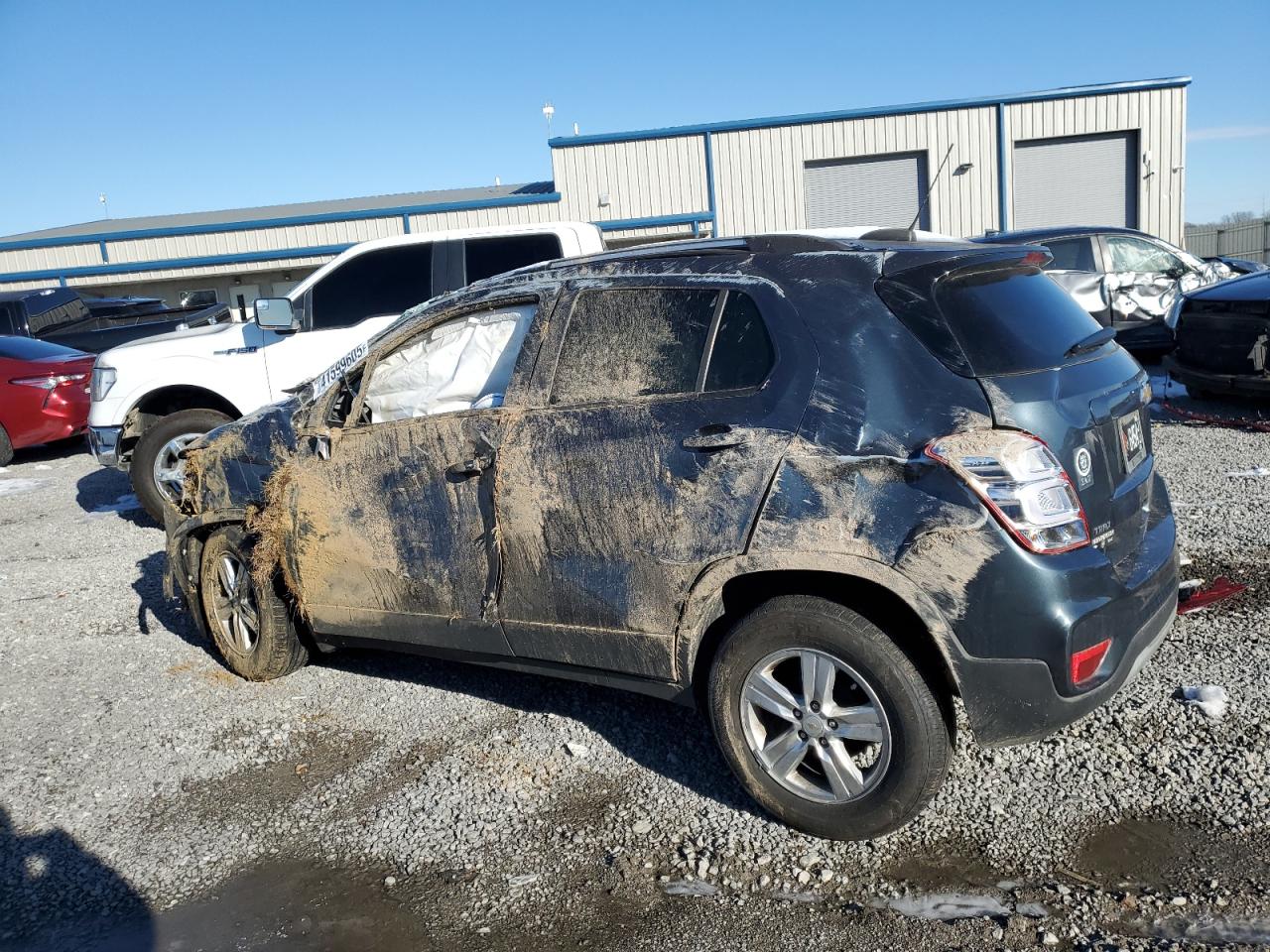 2021 Chevrolet Trax VIN KL7CJLSB3MB340194 Copart auction photo, rollover damage thumbnail 2