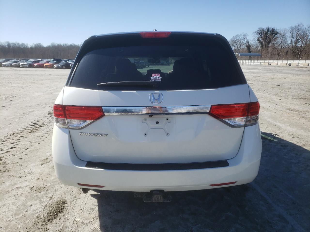 2016 Honda Odyssey VIN 5FNRL5H64GB065658 Copart auction photo, front end / minor dent/scratches damage thumbnail 6