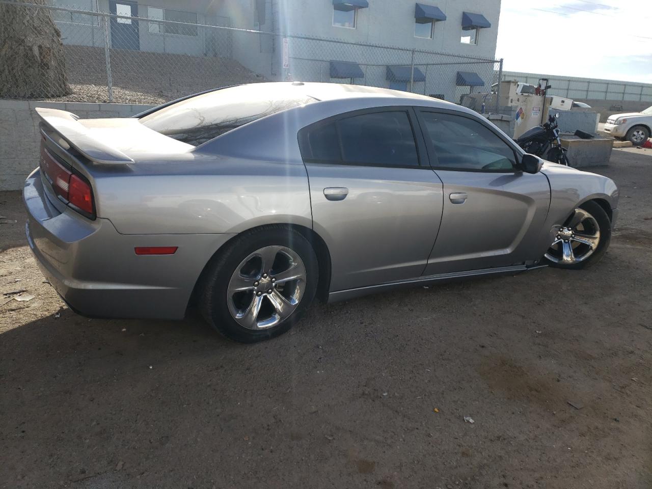 2014 Dodge Charger VIN 2C3CDXBG7EH213846 Copart auction photo, side / undercarriage damage thumbnail 3