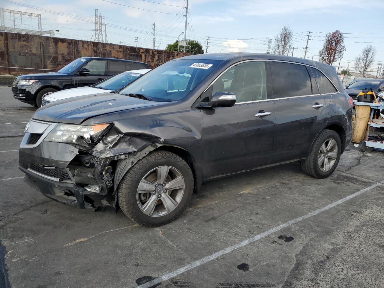 2011 Acura MDX VIN 2HNYD2H64BH509089 - Copart auction photo