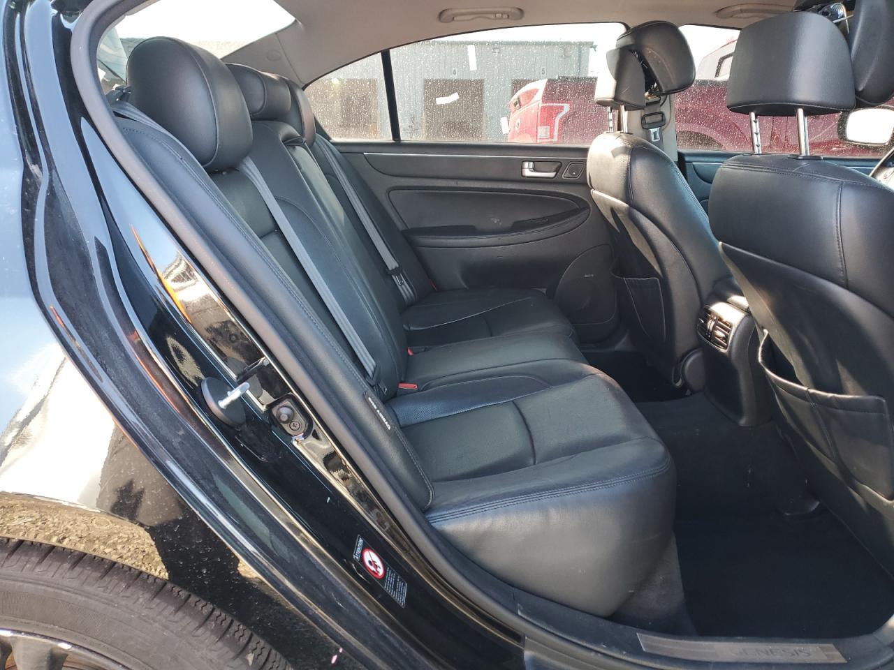 2013 Hyundai Genesis VIN KMHGC4DD0DU227354 Copart auction photo, rear end damage thumbnail 10