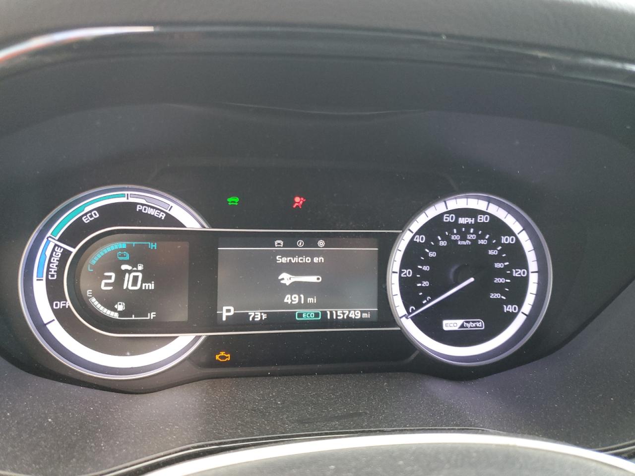 2020 KIA Niro VIN KNDCB3LC0L5398283 Copart auction photo, front end damage thumbnail 9