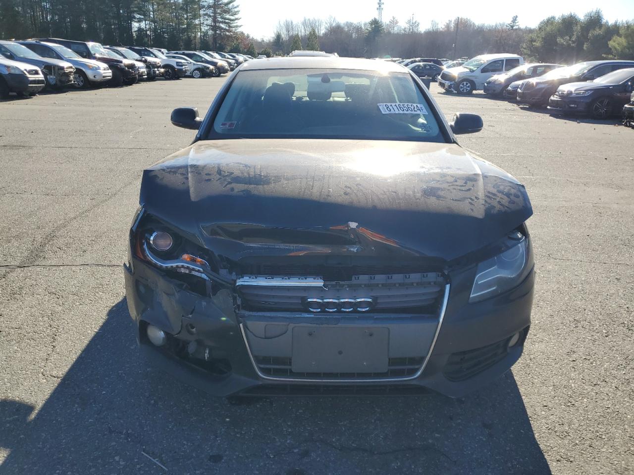 2010 Audi A4 VIN WAUHFAFLXAN047062 Copart auction photo, front end / minor dent/scratches damage thumbnail 5