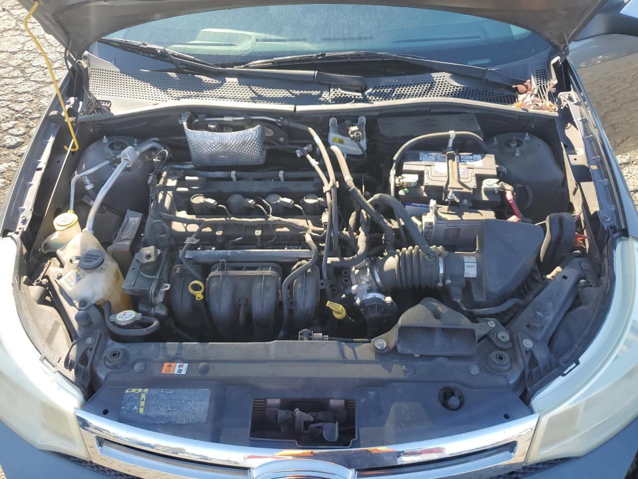 2010 Ford Focus VIN 1FAHP3HN1AW147349 Copart auction photo, front end damage thumbnail 11