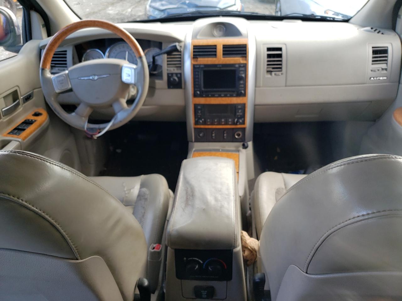 2007 Chrysler Aspen VIN 1A8HW58277F552437 Copart auction photo, side / front end damage thumbnail 8