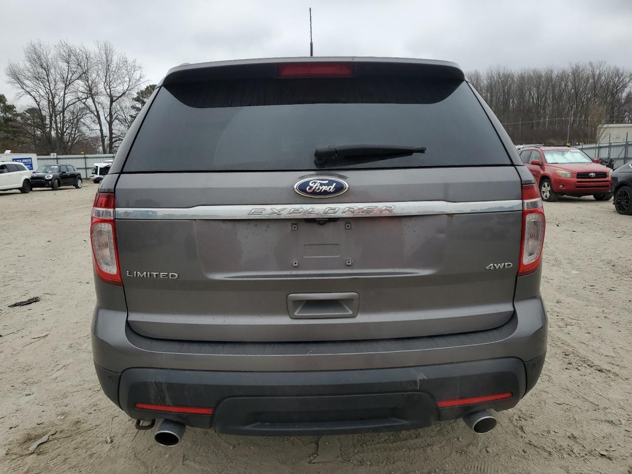 2013 Ford Explorer VIN 1FM5K8F88DGA59494 Copart auction photo, front end / side damage thumbnail 6