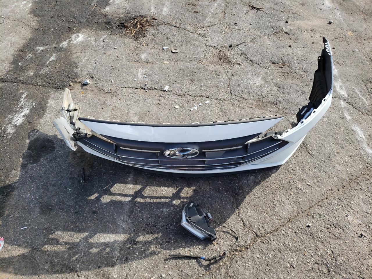 2020 Hyundai Elantra VIN 5NPD74LF4LH588707 Copart auction photo, front end damage thumbnail 12