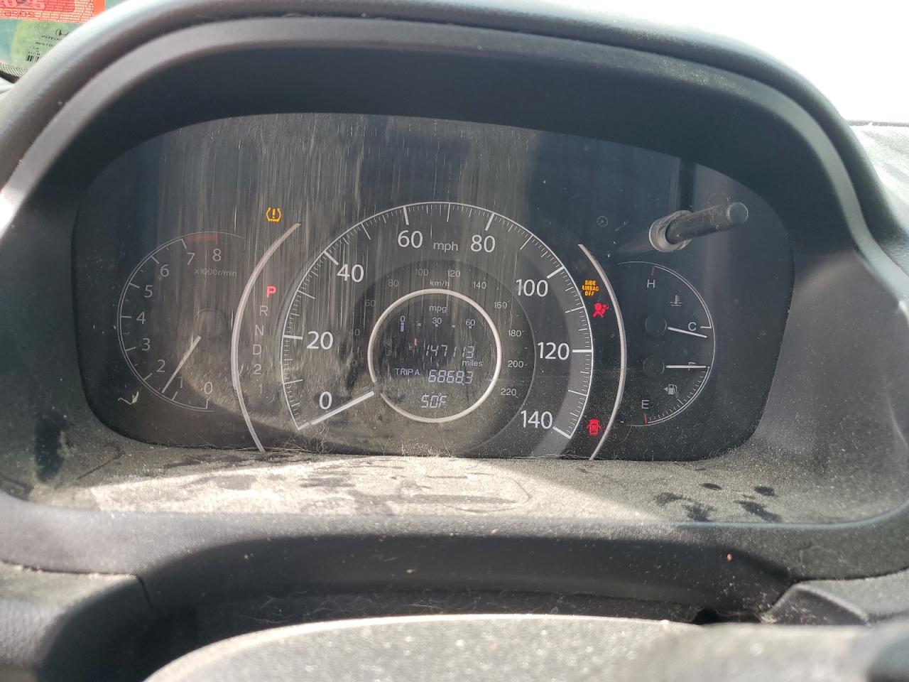 2014 Honda CR-V VIN 5J6RM4H74EL038223 Copart auction photo, rear end / side damage thumbnail 9