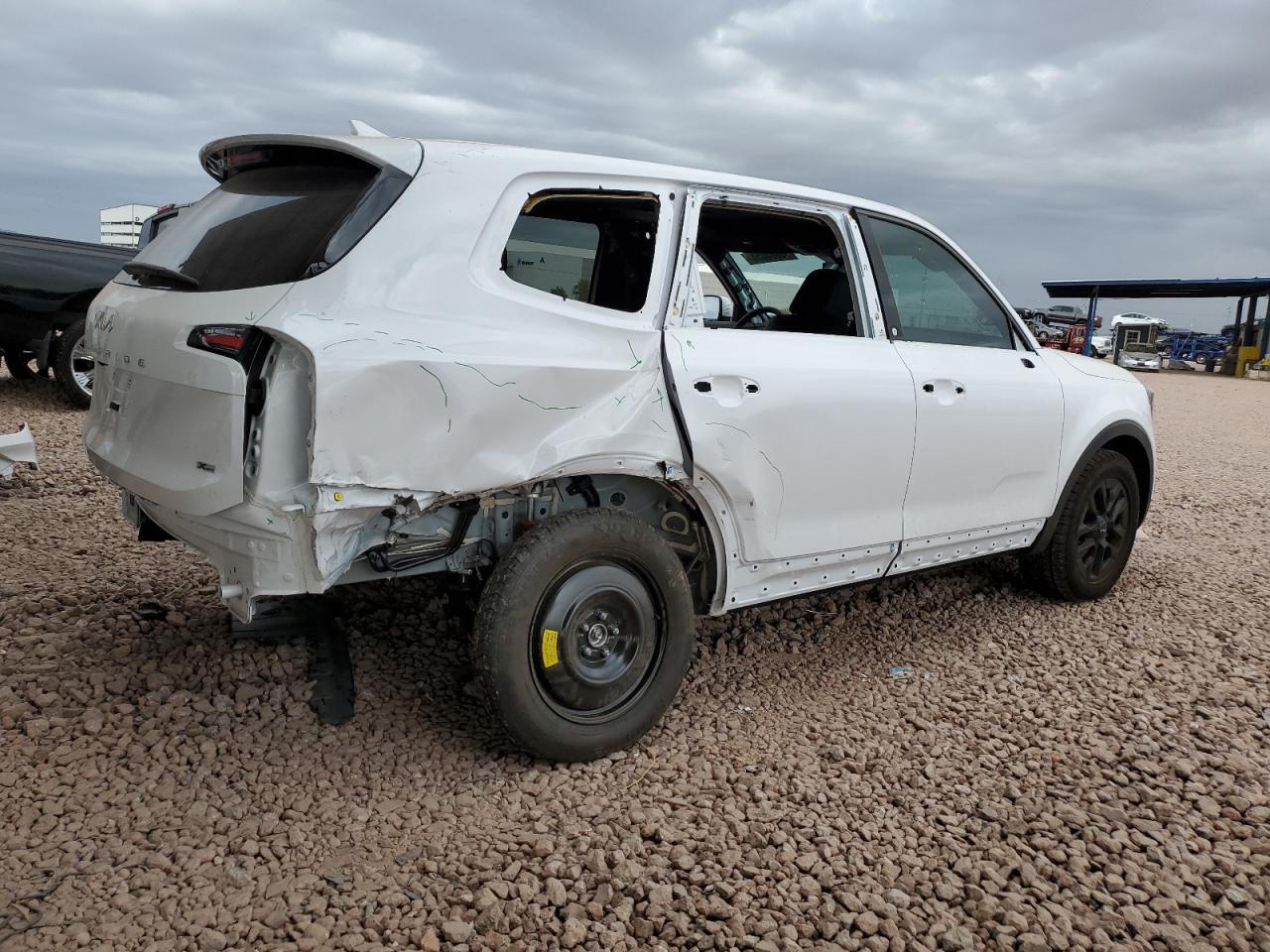 2024 KIA Telluride VIN 5XYP5DGCXRG504697 Copart auction photo, rear end / side damage thumbnail 3