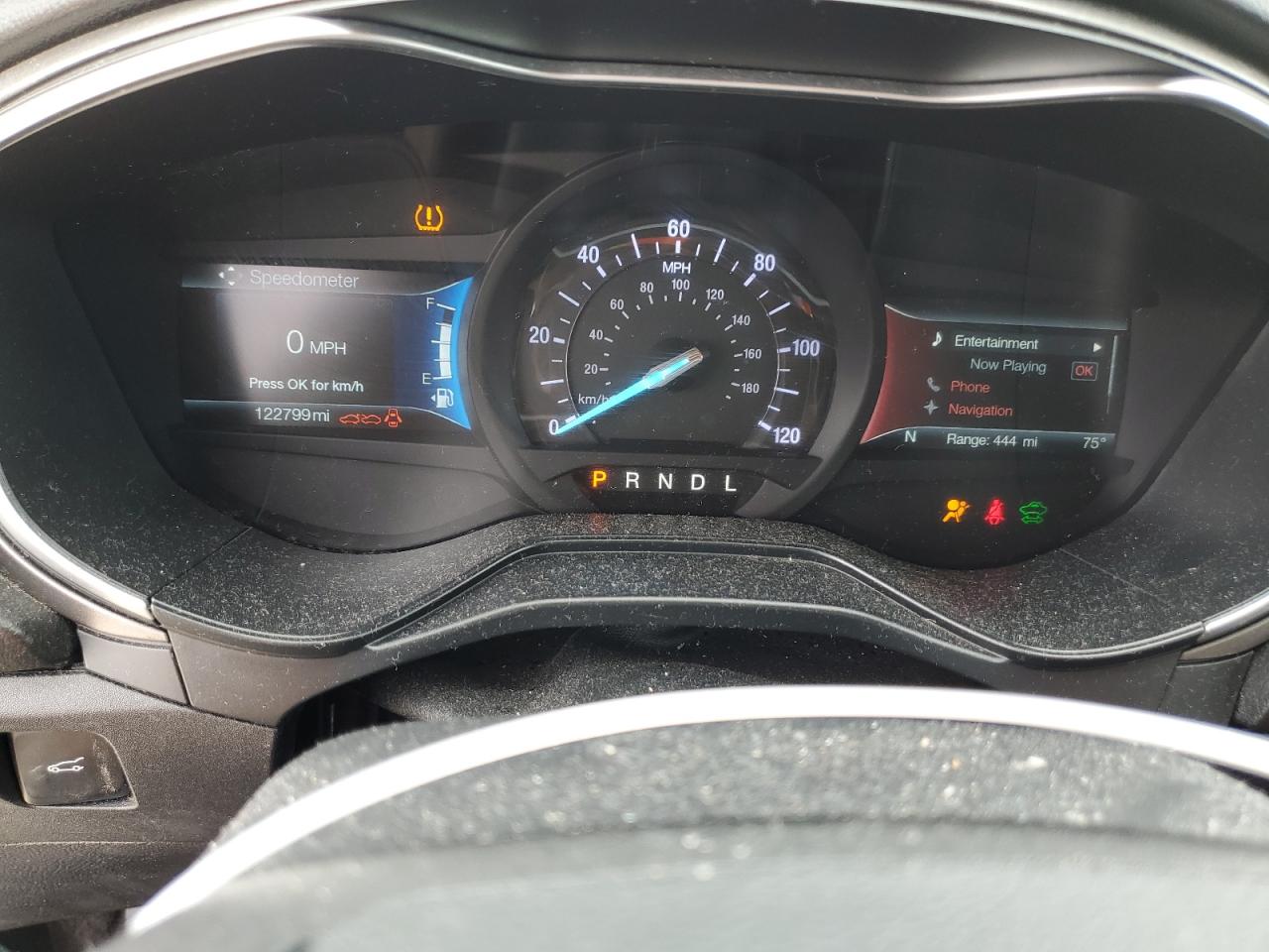 2019 Ford Fusion VIN 3FA6P0LU7KR140138 Copart auction photo, side / front end damage thumbnail 9