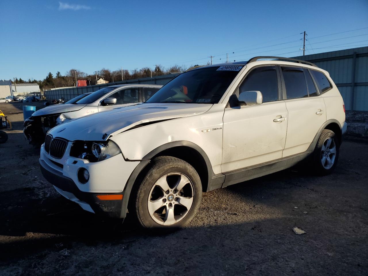 2008 BMW X3 VIN WBXPC93488WJ06295