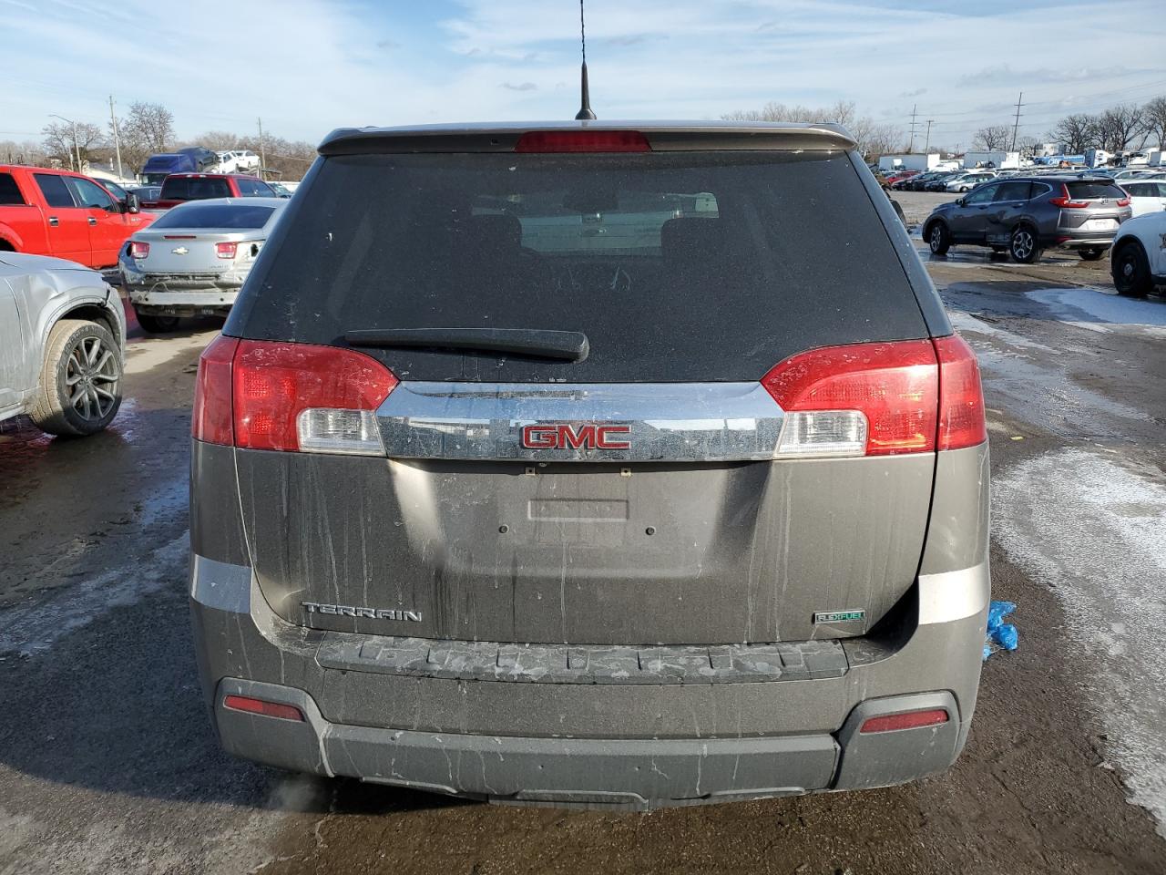 2012 GMC Terrain VIN 2GKALMEK1C6144086 Copart auction photo, front end damage thumbnail 6