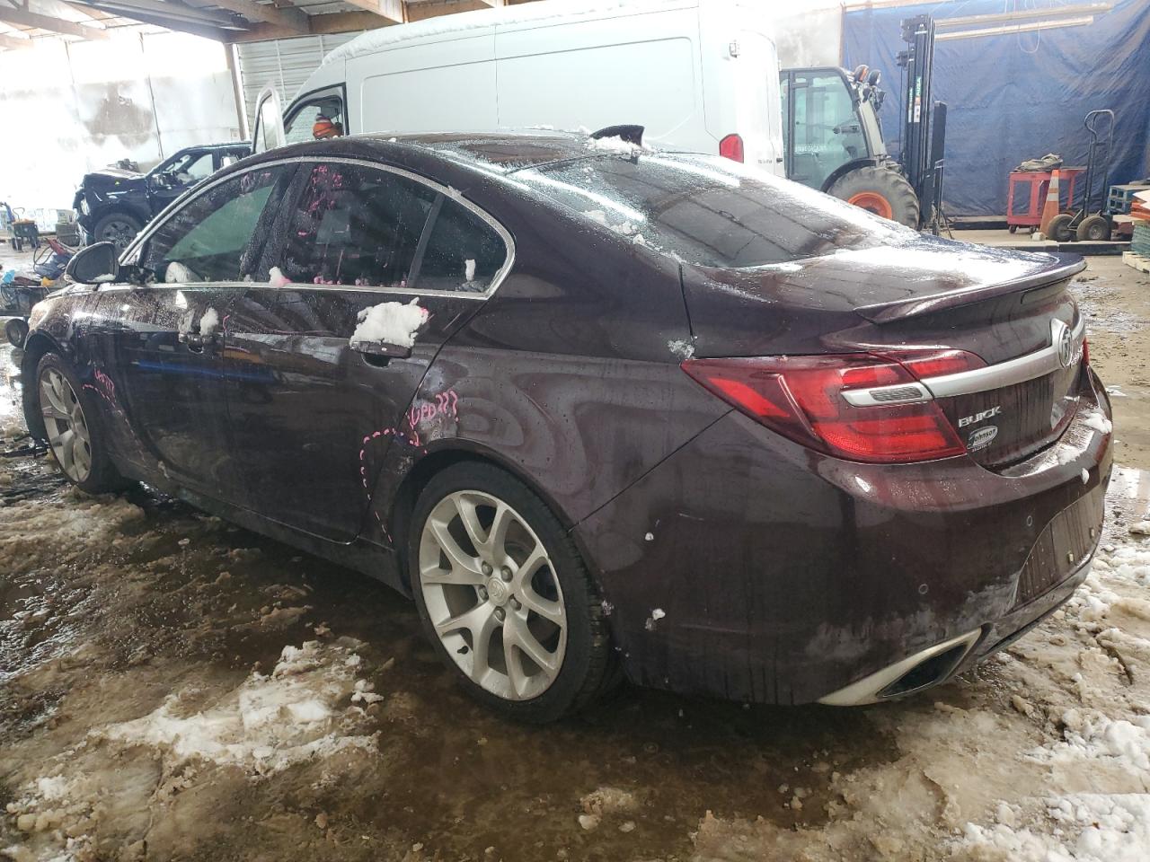 2017 Buick Regal VIN 2G4GU5GX7H9189911 Copart auction photo, front end damage thumbnail 2