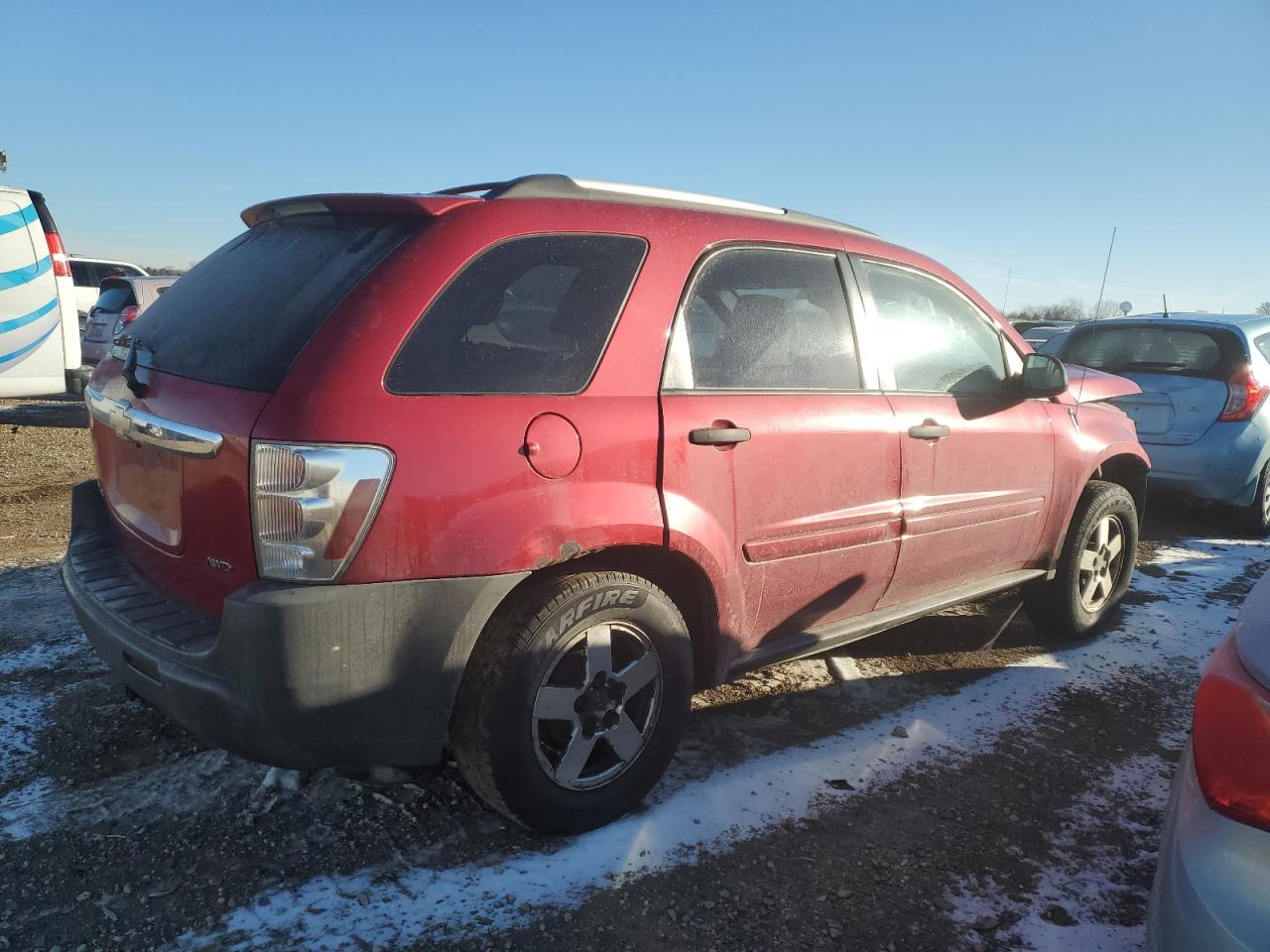2005 Chevrolet Equinox VIN 2CNDL23F156007229 Copart auction photo, front end damage thumbnail 3