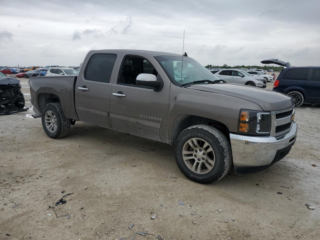2012 Chevrolet Silverado VIN 3GCPCREA3CG198066 Copart auction photo, rear end damage thumbnail 4