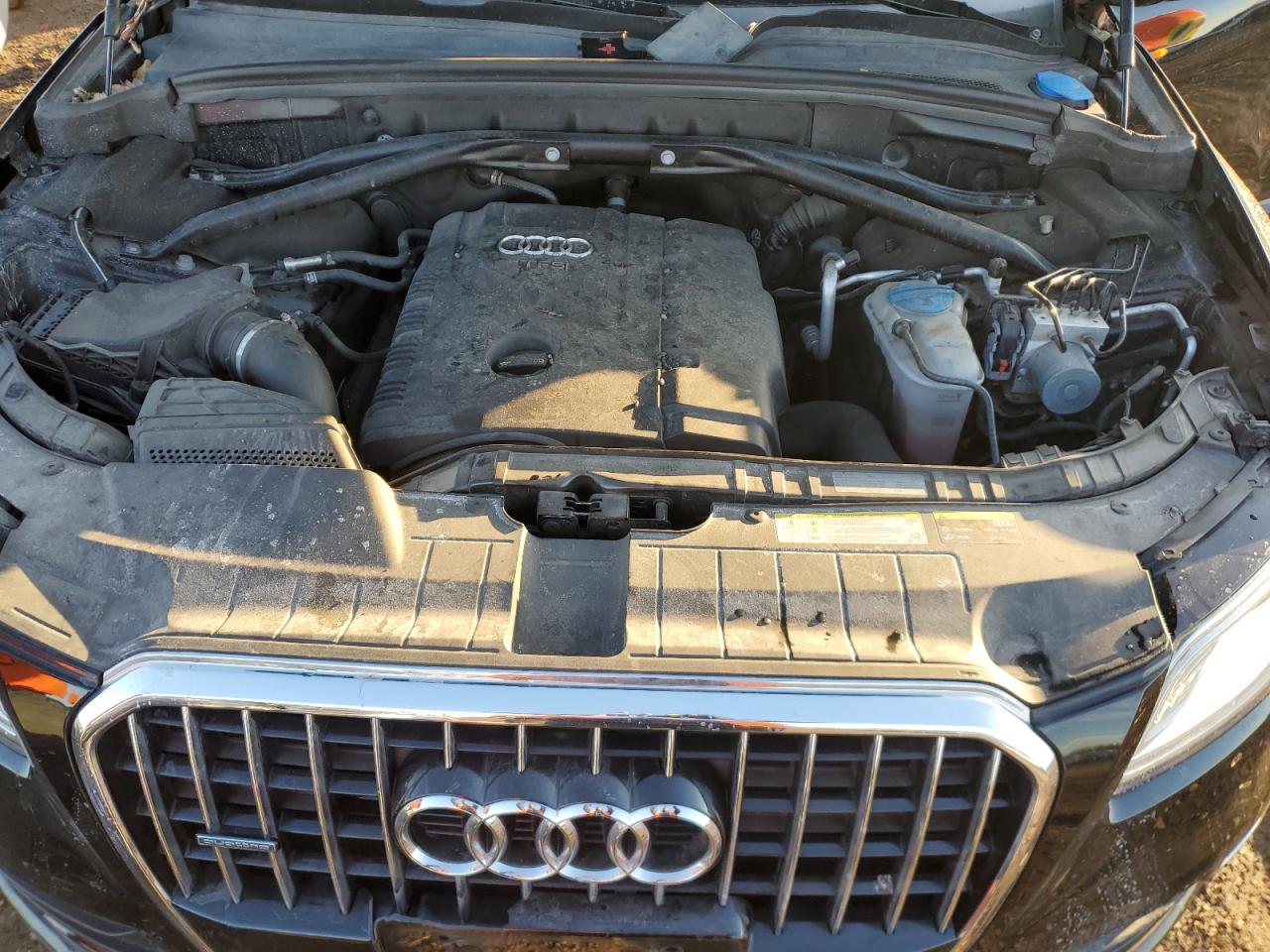 2017 Audi Q5 VIN WA1C2AFPXHA094924 Copart auction photo, side damage thumbnail 12
