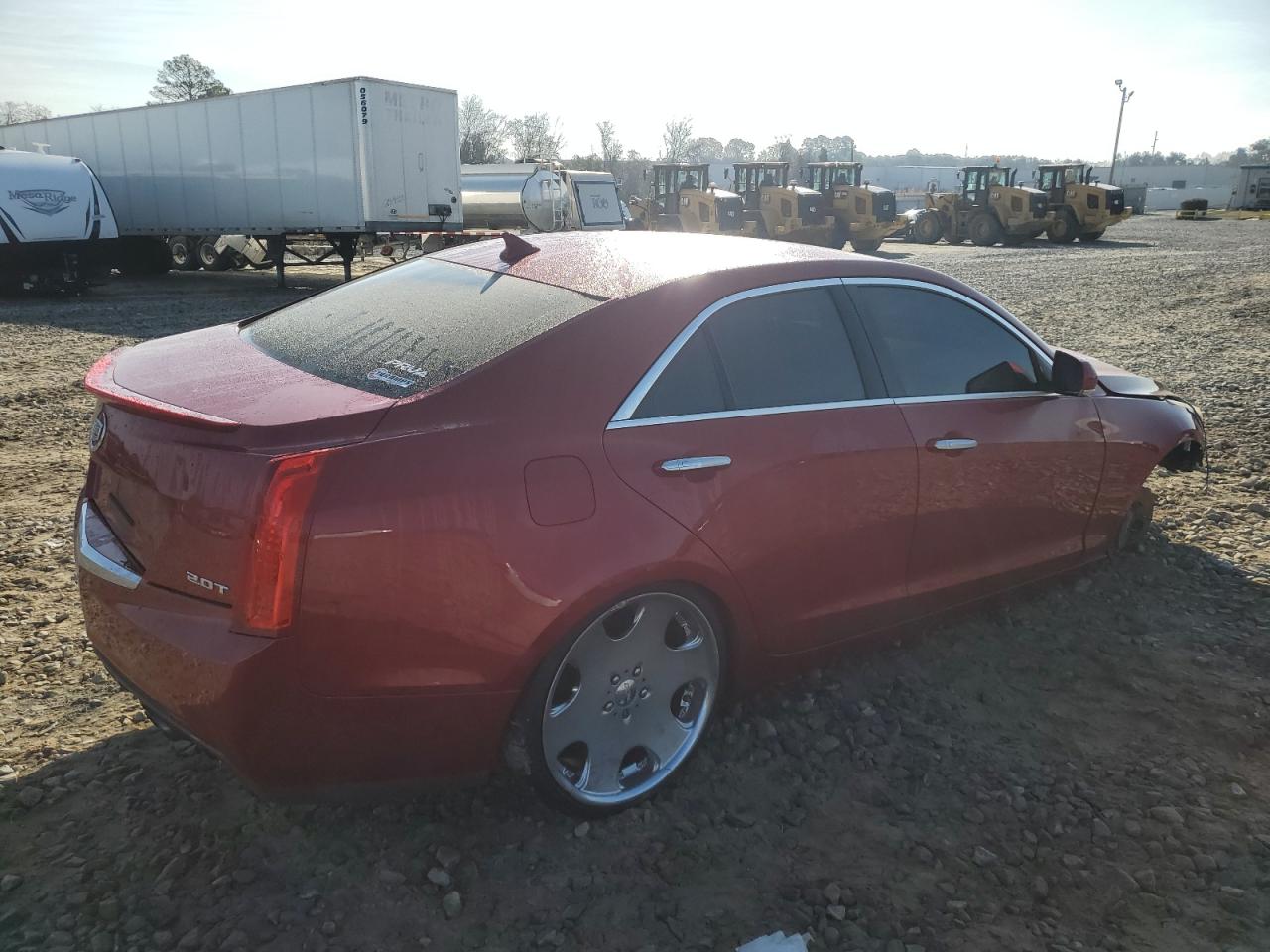 2013 Cadillac ATS VIN 1G6AB5SX0D0126857 Copart auction photo, front end damage thumbnail 3