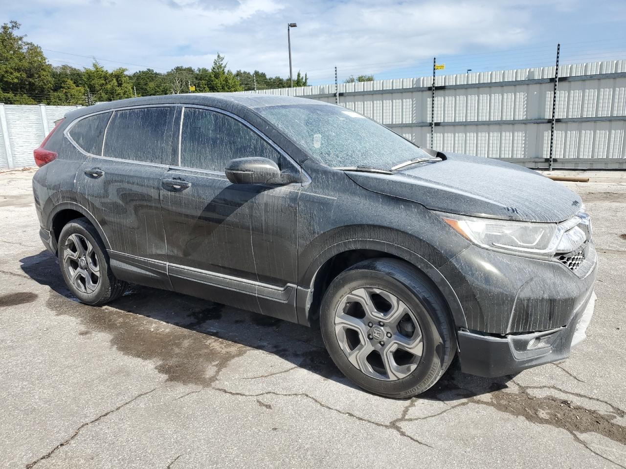 2018 Honda CR-V VIN 2HKRW2H58JH696662 Copart auction photo, rear end damage thumbnail 4