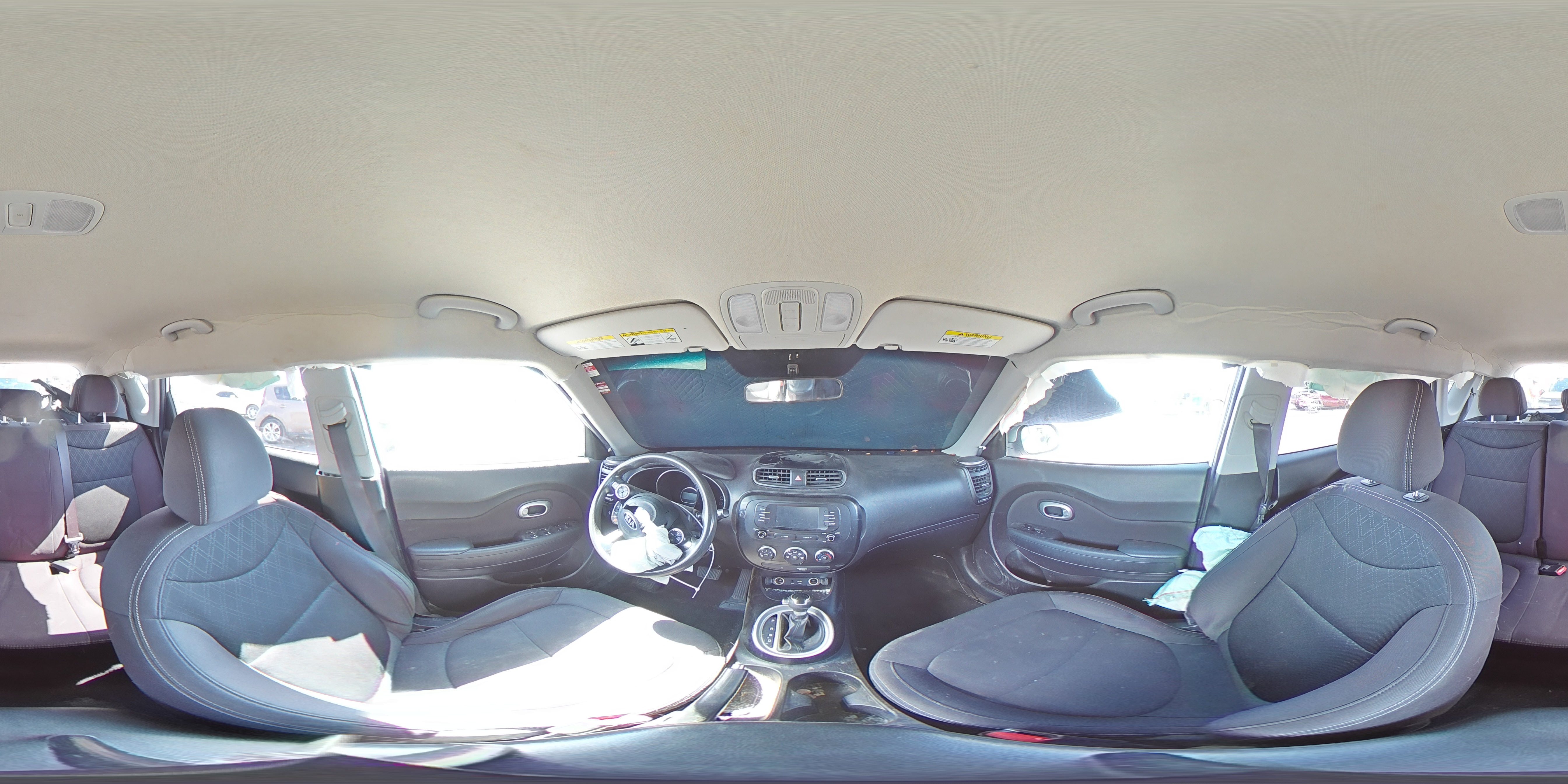 2019 KIA Soul VIN KNDJN2A20K7025668 Copart auction photo, front end / rear end damage thumbnail 12