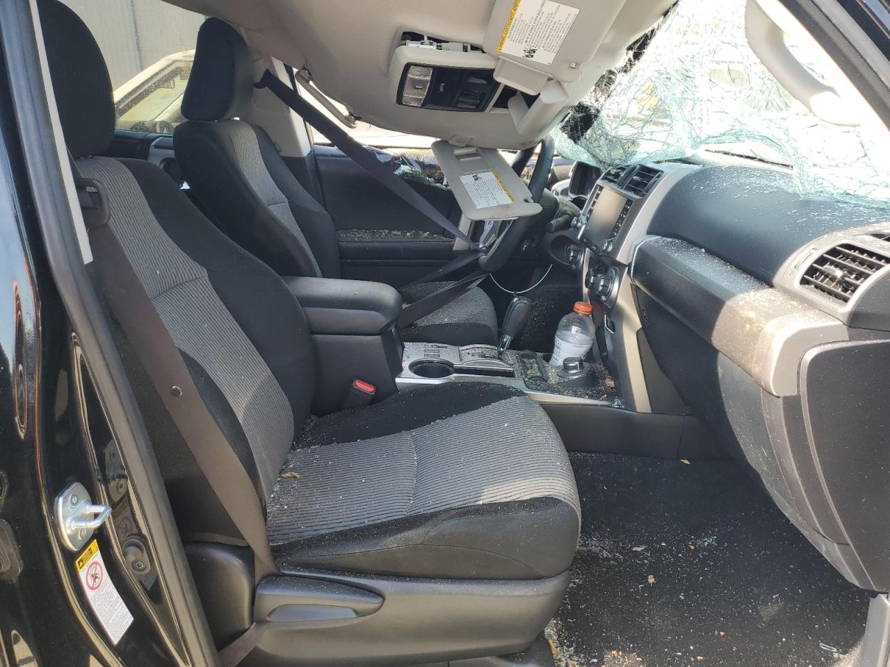 2019 Toyota 4Runner VIN JTEBU5JR7K5682335 Copart auction photo, top/roof damage thumbnail 7