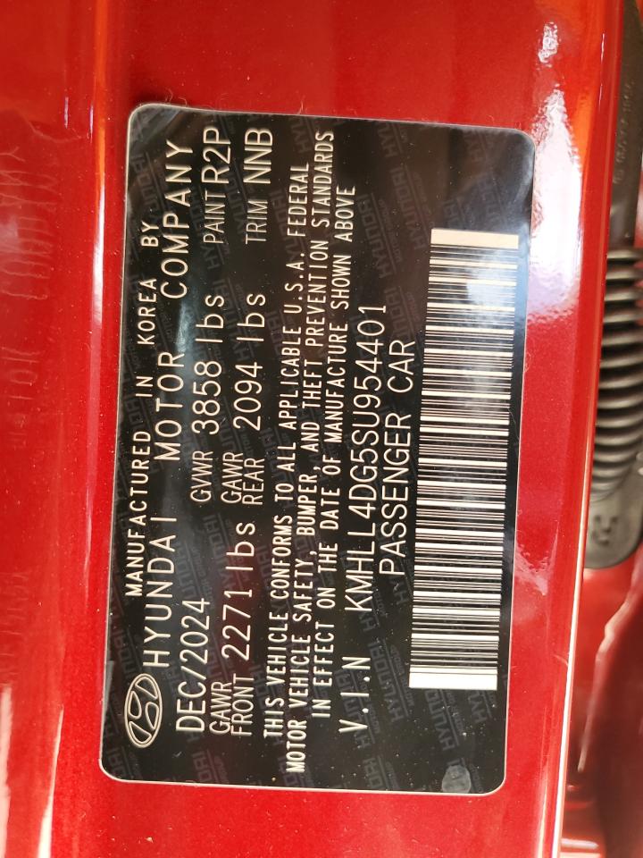 2025 Hyundai Elantra VIN KMHLL4DG5SU954401 Copart auction photo, front end / minor dent/scratches damage thumbnail 13