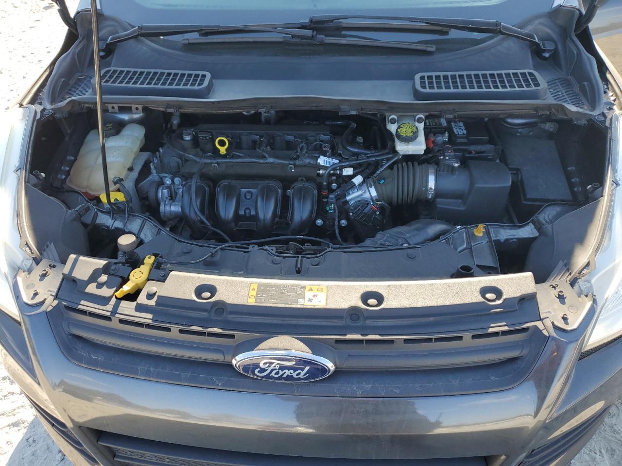 2016 Ford Escape VIN 1FMCU0F72GUC76071 Copart auction photo, rear end / undercarriage damage thumbnail 12