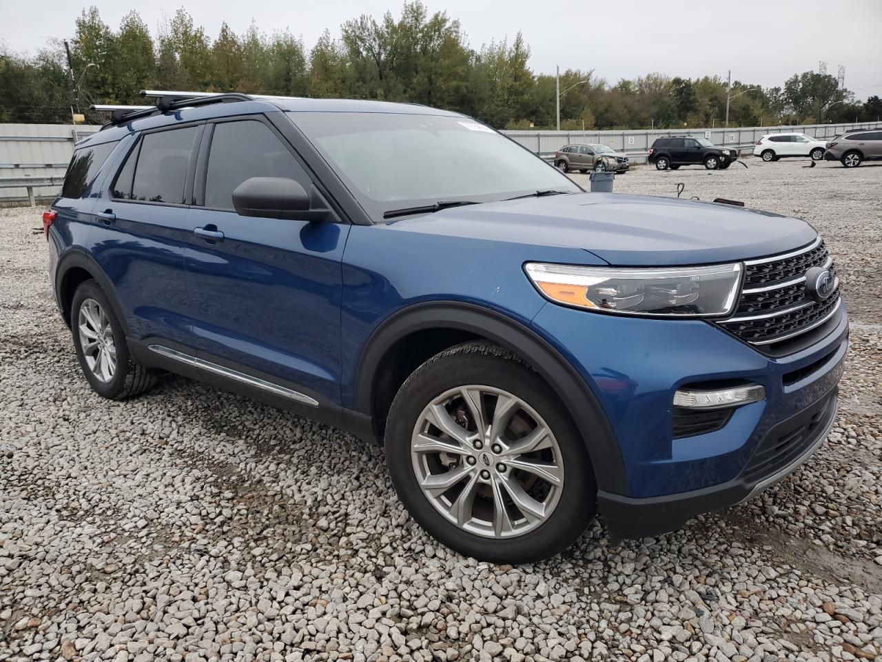2020 Ford Explorer VIN 1FMSK7DH8LGD13106 Copart auction photo, rear end damage thumbnail 4