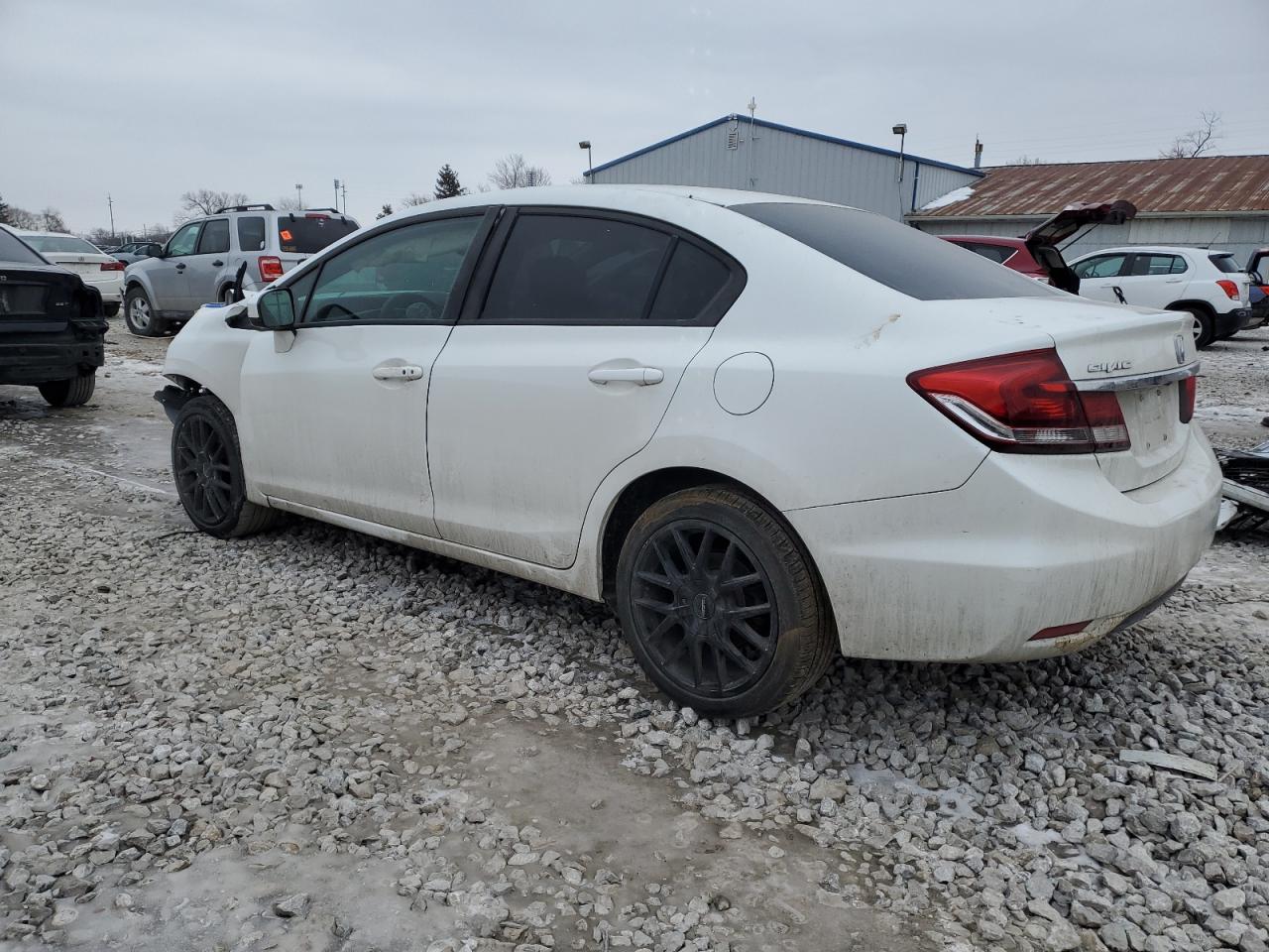 2015 Honda Civic VIN 19XFB2F90FE028757 Copart auction photo, front end damage thumbnail 2