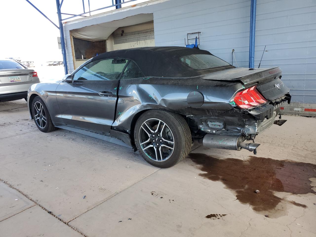 2018 Ford Mustang VIN 1FATP8UH9J5129484 Copart auction photo, rear end damage thumbnail 2