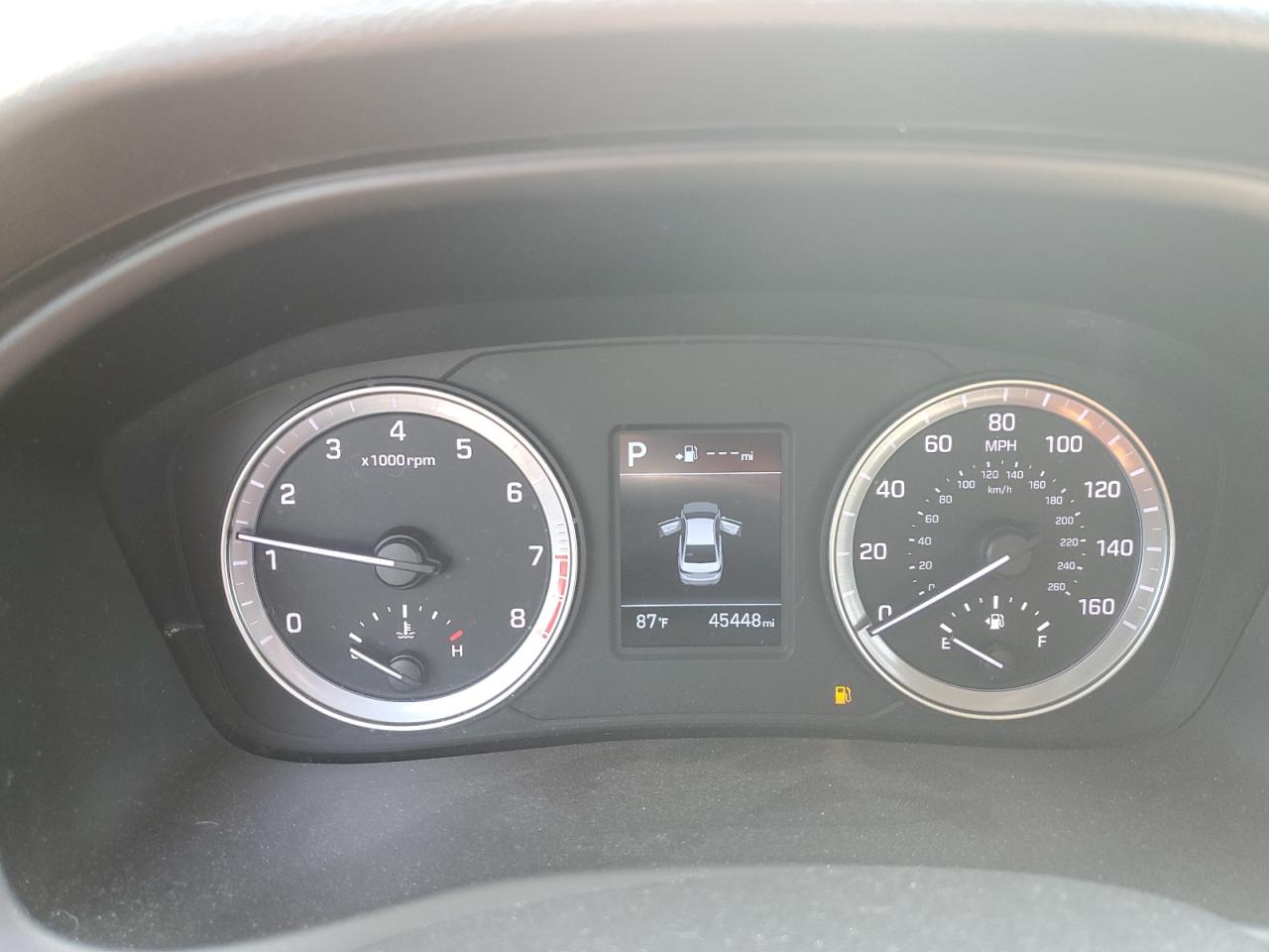 2018 Hyundai Sonata VIN 5NPE24AF0JH652969 Copart auction photo, all over damage thumbnail 9