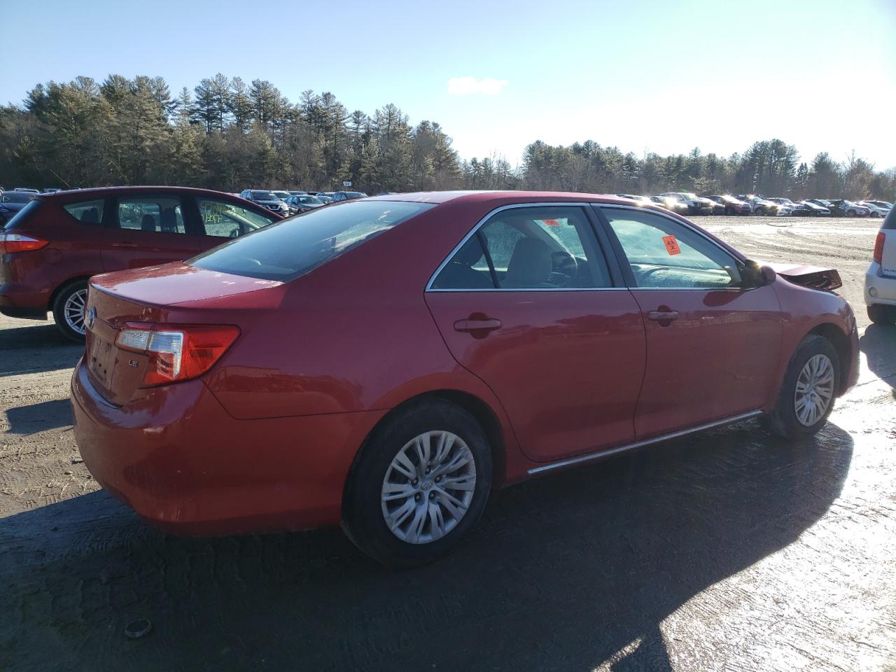 2014 Toyota Camry VIN 4T1BF1FK8EU792657 Copart auction photo, front end / minor dent/scratches damage thumbnail 3