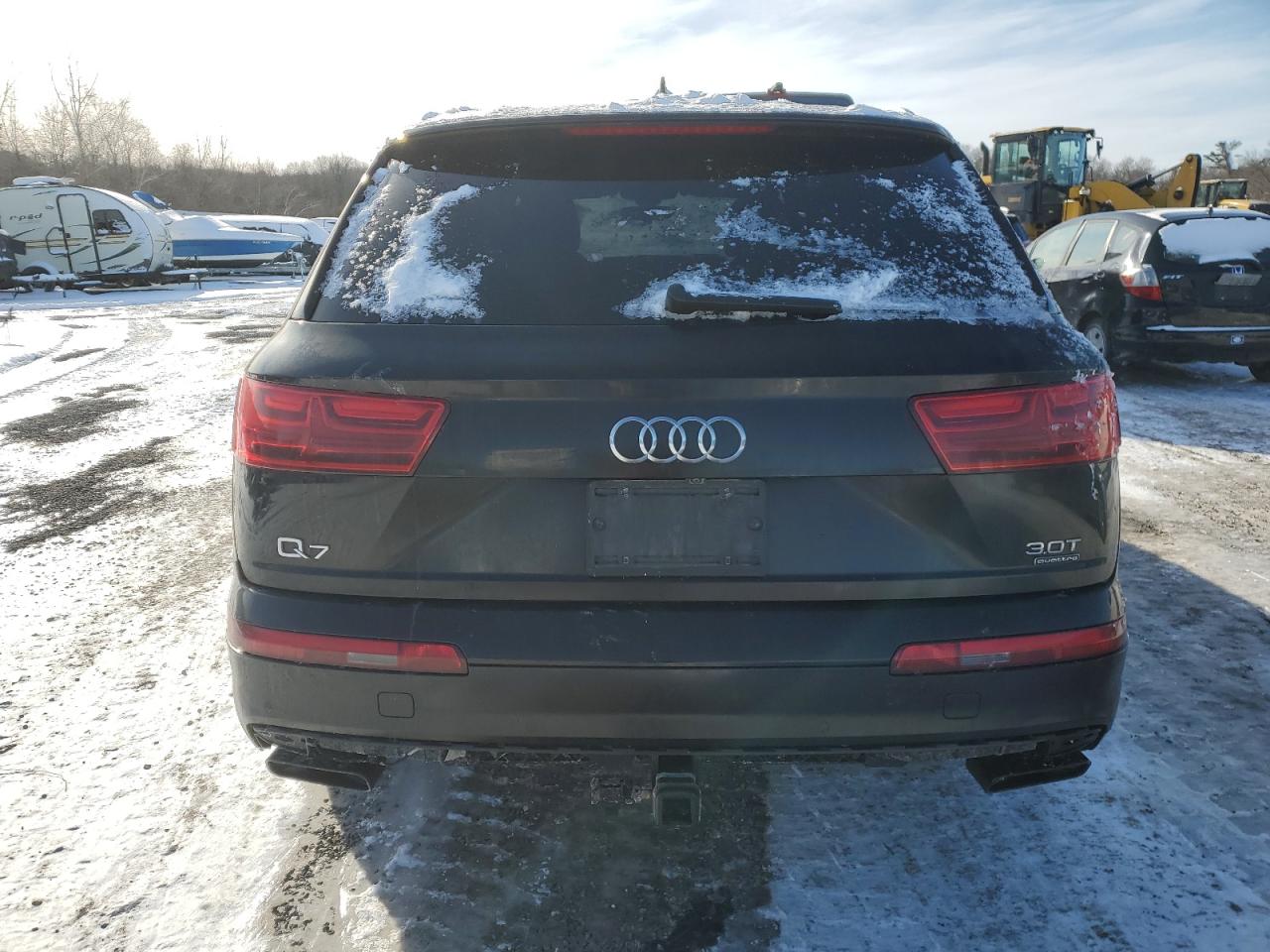 2017 Audi Q7 VIN WA1VABF76HD010968 Copart auction photo, undercarriage damage thumbnail 6
