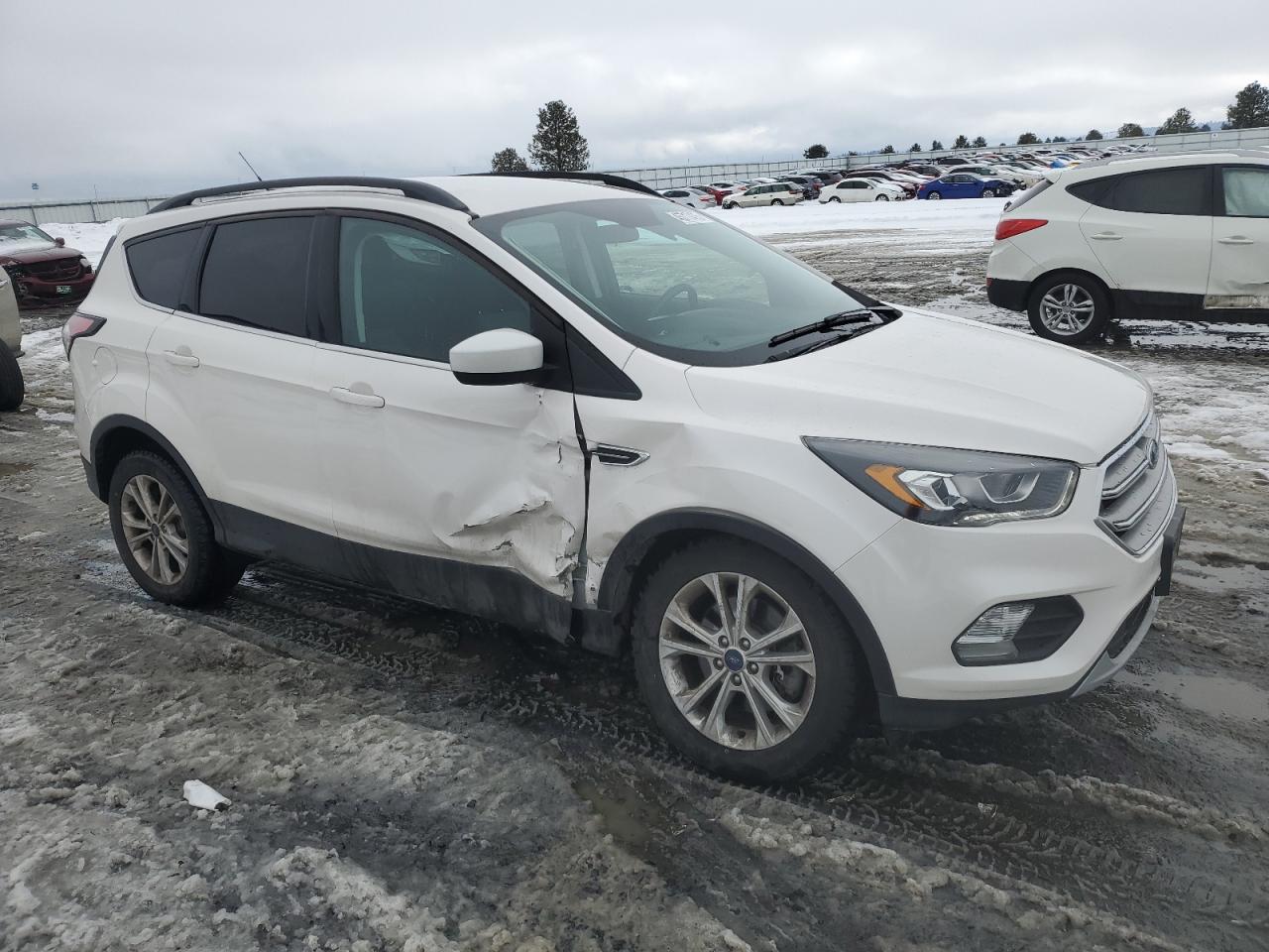 2017 Ford Escape VIN 1FMCU9G96HUC57092 Copart auction photo, side damage thumbnail 4