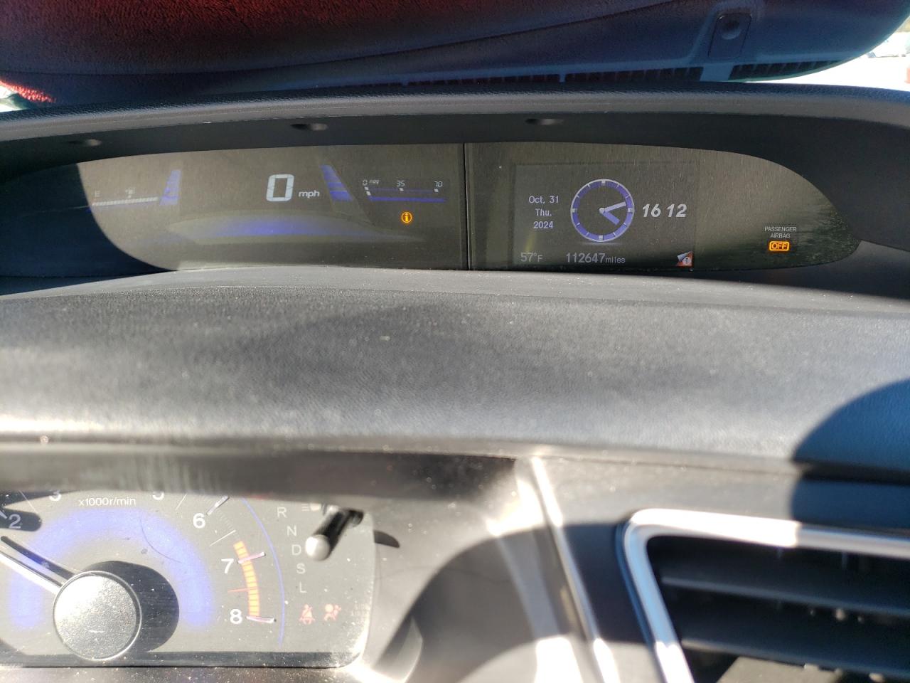 2015 Honda Civic VIN 19XFB2F85FE052446 Copart auction photo, front end damage thumbnail 9
