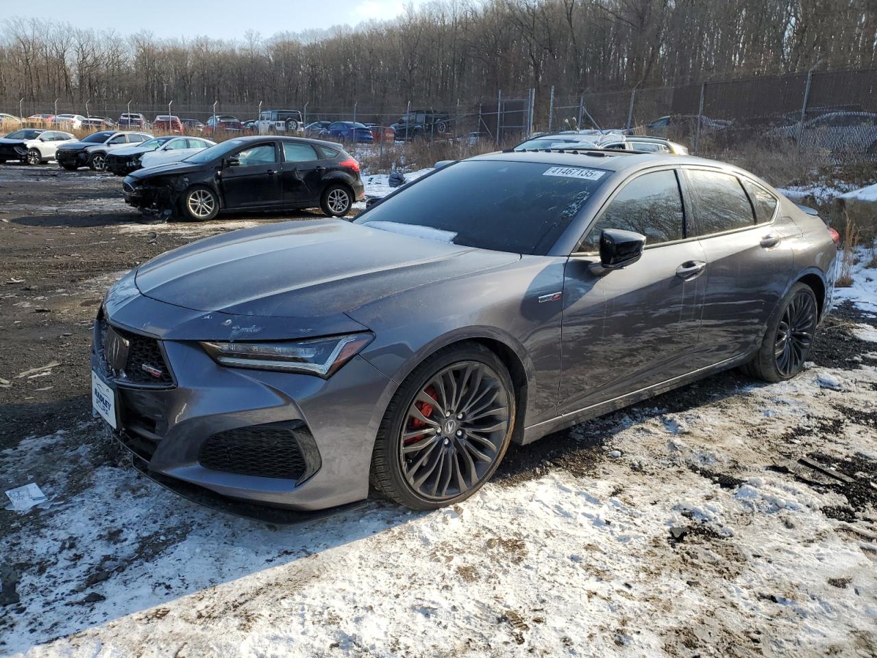 2021 Acura TLX VIN 19UUB7F04MA001598