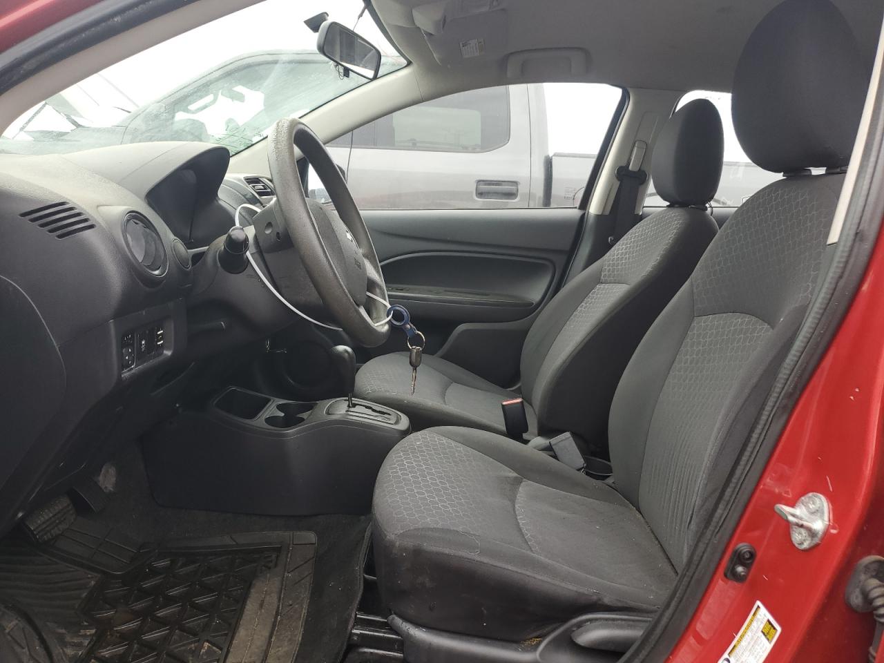 2014 Mitsubishi Mirage VIN ML32A3HJ1EH022735 Copart auction photo, minor dent/scratches damage thumbnail 7